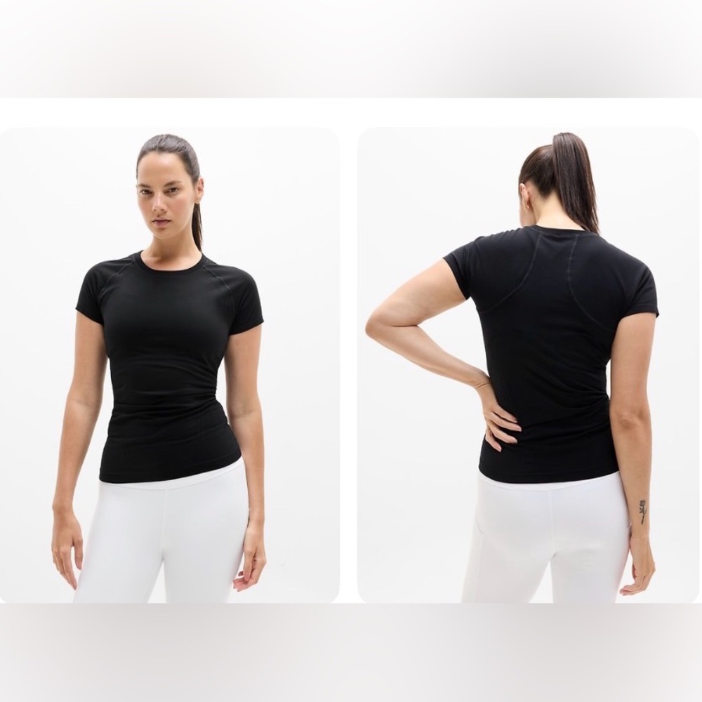 NWT Athleta 1X Momentum Seamless Tee